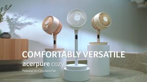 acerpure Pedestal Air Circulator Fan F2 Home Appliances Electric Fan with 1 Year Warranty