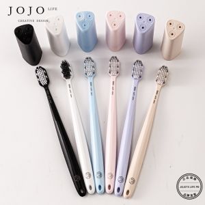 Adult Soft Bristle Toothbrush Large Head Home Use JOJOS L. PD.Caltrop Effective Oral Care Reduction Bad Breath Flossing