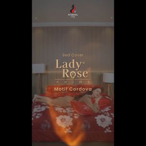 Lady Rose Prime - Sprei Queen 160x200 Tinggi 30Cm Bantal 2 - Cordova