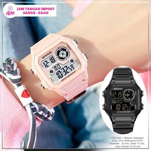 Jam Tangan Import Sanda Sa418: Model Keren & Waterproof