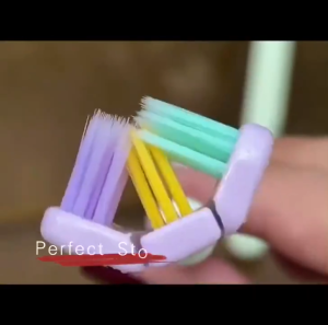 Tooth brush (3-Sided U Shape) aduit /kids Toothbrush V-shaped brush head