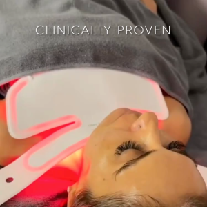 Skin Inc De-Age Pro LED Therapy Device | NASA Red Light Tech for Hair Regrowth Neck Firming & Décolletage | Reduces Fine Lines Wrinkles & Sagging Skin | At-Home Dual Action Skincare & Haircare Tool