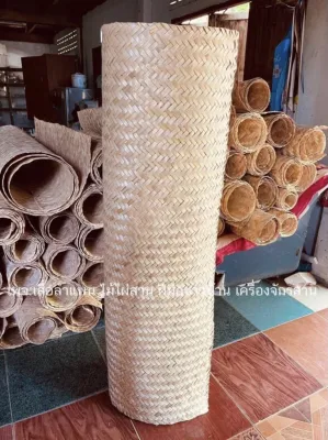 เสื่อลำแพน เสื่อไม้ไผ่ ไม้ไผ่สาน เสื่อลำแพนสาน *พร้อมส่ง* Bamboo ขนาด130*260เซนติเมตร(เก็บปลายทางได้)