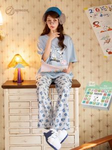GONGDIE | Coolness Cotton Cartoon Sleepwear