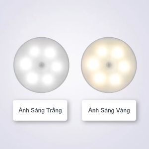 FREE SHIP Đèn LED cảm biến chuyển động trong đêm GSDCU2 8 BÓNG LED tiết kiệm năng lượng ánh sáng bảo vệ mắt sạc USB tiện lợi GSHOME