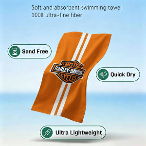 Beast Kingdom | Luxury Redefined H-Harleys D-Davidson Quick Drying Beach Towel Ultra Lightweight Fast-drying Super Absorbent It is a must-have i