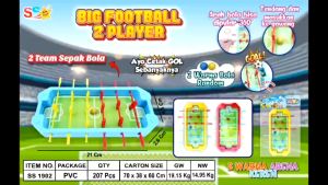 Mainan Anak Soccer Mini & Sepak Bola Papan Mini Free 2pcs Bola