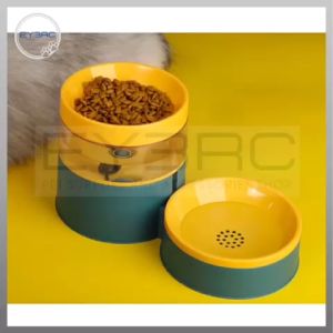 Dual Use Automatic Feeding and Drinking Bowl: A Compact Pet Feeding Solution