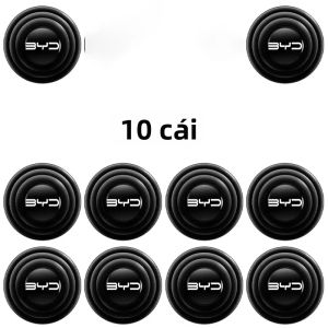 10 Miếng Đệm Giảm Chấn Cửa Xe Ô Tô Phụ Kiện Nội Thất Dành Cho BYD Tang EV600 Han Yuan ATTO 3 Song PLUS Pro MAX DMI Qin