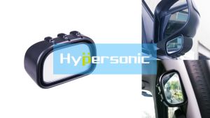 Hypersonic Wide View Car Side Blind Spot Mirror HP2833 Adjustable Rearview Bike monitor[Amaze Autoparts]