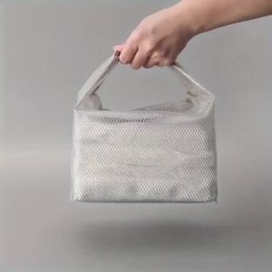 2PCS Waterproof Storage Bag Cosmetic Storage Bag Gym Swimming Clothing Storage Pouch Men Women Outdoor Travel Washing Bag