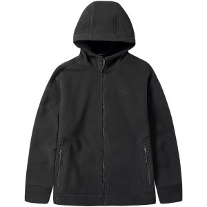 Jeep | Jeep Womens Fleece Lined Hooded Open Cardigan Loose Fit Autumn Winter Casual Outerwear Polyester Fiber Long Sleeve Zipper Closure