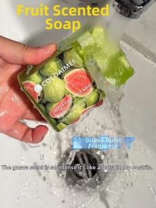 Visually Pleasing Grape Guava Scented Soap