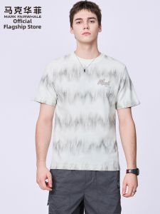 Mark Fairwhale | Cool Printed Short Sleeve T-Shirt Round Neck Summer Trendy Casual