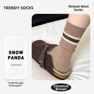 JIFANPAUL | Sweat Absorbing Warm Melanoid Series Matching Mid-calf Socks