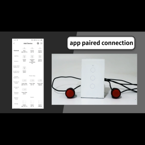 Tuya สวิตช์ไฟอัจฉริยะ สวิตช์ควบคุมระยะไกล WIFI RF433 ชีวิตอัจฉริยะ สวิตช์ไฟ สวิตช์ไร้สาย สำหรับติดผนังแบบ แป้นสวิตช์ สวิตช์ไฟติดผนังอัจฉริยะ ใช้ได้กับ Alexa Google Home 1/2/3 แก๊งสวิตช์ไฟเซนเซอร์ แผงสัมผัสติดผนังแบบไม่มีไฟ Touch Sensor Smart Light Switch
