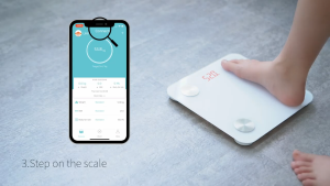 Lepu Smart Digital Bluetooth Body Fat Weight Scale 14 in 1 Body Composition Monitor Penimbang Berat BadanFG2317WB Series