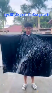 Poncho Raincoat Motorcycle Bicycle makapal kapote waterproof raincoat