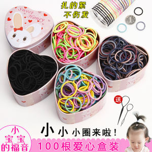 ริบบิ้นยางยืดสำหรับเด็ก หางางหนังยางสำหรับเด็กผู้หญิงขนาดเล็ก ไม่ทำลายผม ประดับผม เครื่องประดับผมสำหรับเด็ก เครื่องประดับผม