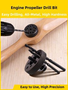 Mayatech | RC Engine Wood Propeller Hole Drilling Jig Fixed Wing Drone Metal