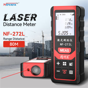 Noyafa NF-272L thước đo la-de dây băng 80m Máy đo khoảng cách la-de độ chính xác cao Laser Rangefinder thước đo điện tử hữu ích Dụng cụ đo