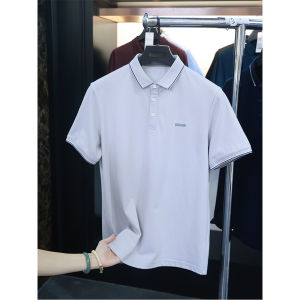 Áo Thun Nam Cổ Polo Tay Ngắn Thoáng Khí Thoải Mái Mùa Hè Phong Cách Công Sở Thường Ngày Chất Liệu Cotton Pha Trộn