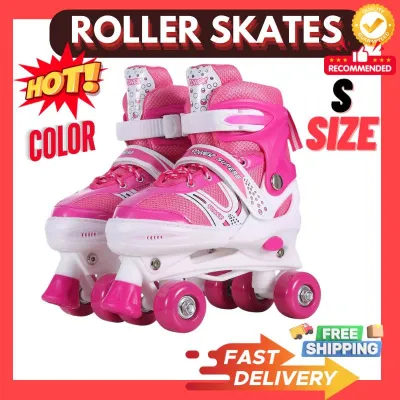 ROLLER SKATES ADJUSTABLE SHOES KIDS INLINE SKATES KIDS GOOD QUALITY ROLLER SKATES