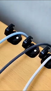 Kẹp dây cáp đế dán keo giữ cuộn dây kẹp giữ dây bộ sắp xếp dây cáp