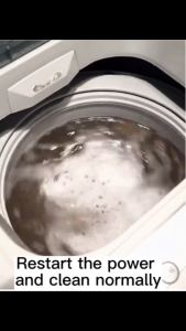 Washing Machine Cleaner Powder Antibacterial Drum Cleaner Descaler Cleans Stains and Dirt Improves Hygiene