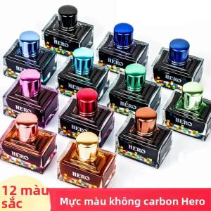 HERO | Mực Bút Đa Màu Không Chứa Carbon Không Bị tắc 40ml