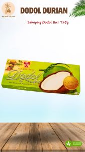 Dodol Kelapa HALAL Tan Kim Hock 150g Dodol Bar Uncut | Coconut Dodol Melaka 陈金福(椰子 BAR)粿加蕉马六甲三叔公特产