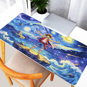 Bandai | Mouse Pad O-one P-piece luffy Gamer Keyboard Mousepad Office Laptop Extended Desk Mat Large Gaming Anti-fray Pad Anime Mouse Mat