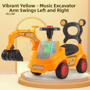 LIWAN | Ridable Excavator Toy for Kids Electric