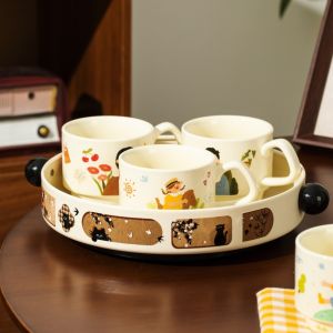 Family Set Ceramic Mugs