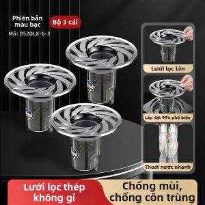 TAOSHI | Nắp Chống Tóc và Khử Mùi cho Cống Thoát Sàn