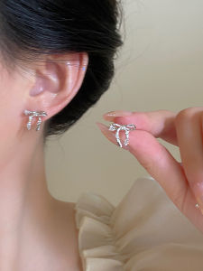 ต่างหูรูปผีเสื้อสไตล์หวานสำหรับผู้หญิง เครื่องประดับแฟชั่น ต่างหูแบบจี้ห้อย ต่างหูแบบห้อย วัสดุอื่นๆ