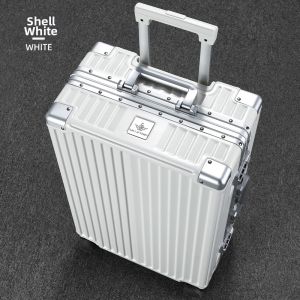 WALKTRIP | Aluminum Frame Luggage 360 Degree Wheels Suitcase