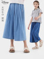 Disney | Summer Light Wide-leg Tencel Jeans Shorts for Children. 