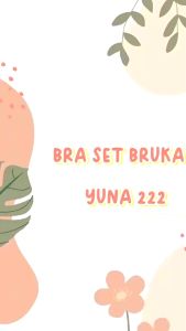 YUNA | Bra Set Brukat YUNA 222 | Bra Dan Cd | Size 36B-42B