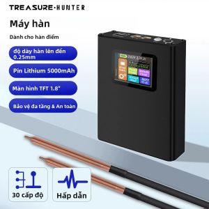 Máy Hàn Điểm Pin Mini Cầm Tay Với Màn Hình Màu Kỹ Thuật Số 5000mAh Dụng Cụ Hàn Tự Làm Để Sửa Chữa Bộ Pin