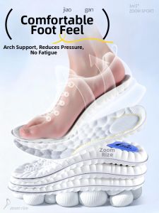 ZHIHAOEN | Shock Absorbing Air Cushion Insoles for Sports