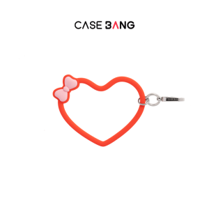 Casebang | Ballet Bowknot Heart-Shaped Phone Charm