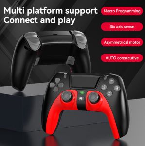 P08 Wireless Controller Type-C Interface support Motor & Turbo Vibration for PS 3 PS 4 Android /IOS Switch and PC
