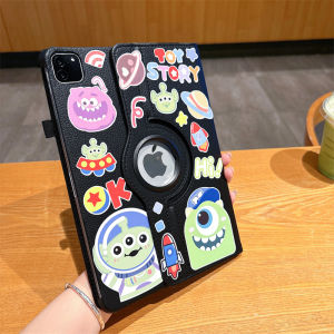 🔥ส่งจากไทย🔥Toy Story สติ๊กเกอร์  ปีศาจสามตา เคส for iPad air7 2025 11 pro 2024 11 10.2 เคสไอแพด Gen11 10 9 8 2022 Air4 5 6 10.9 Case การหมุน 360