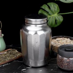 Boundless Voyage | Boundless Voyage 3L Titanium Sealed Container Tin Durable Food Storage Jar for Grains Nuts Coffee Beans Tea Cereal Ti3212A