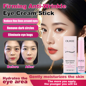 【Medical Grade】Lutein Anti-Wrinkle Firming Purple Stick Eye Cream Moisturizing Lighten Fine Lines Dark Circles Eye Essence Korean Eye Cream Essence Stick to Lift Fine Lines and Dark Circles
