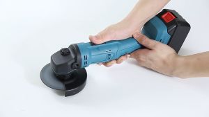 เครื่องบดไร้สาย และ เครื่องตัดมือถือ พร้อม เครื่องเจียรไร้สาย ล้อเจียรไฟฟ้า เป็นมิตร 19500rpm