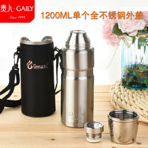 Large Capacity 2L Stainless Steel Travel Insulated Water Bottle Portable Outdoor Thermos Flask for Hiking And Camping