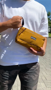 EVERLAST - Clucth Bag Series LUNA Khaki Waterproof - Doppkit - Handbag