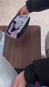 กระเป๋าดินสอ ขนาดใหญ่ จุของได้เยอะ พิมพ์ลาย Kuromi Pochacco